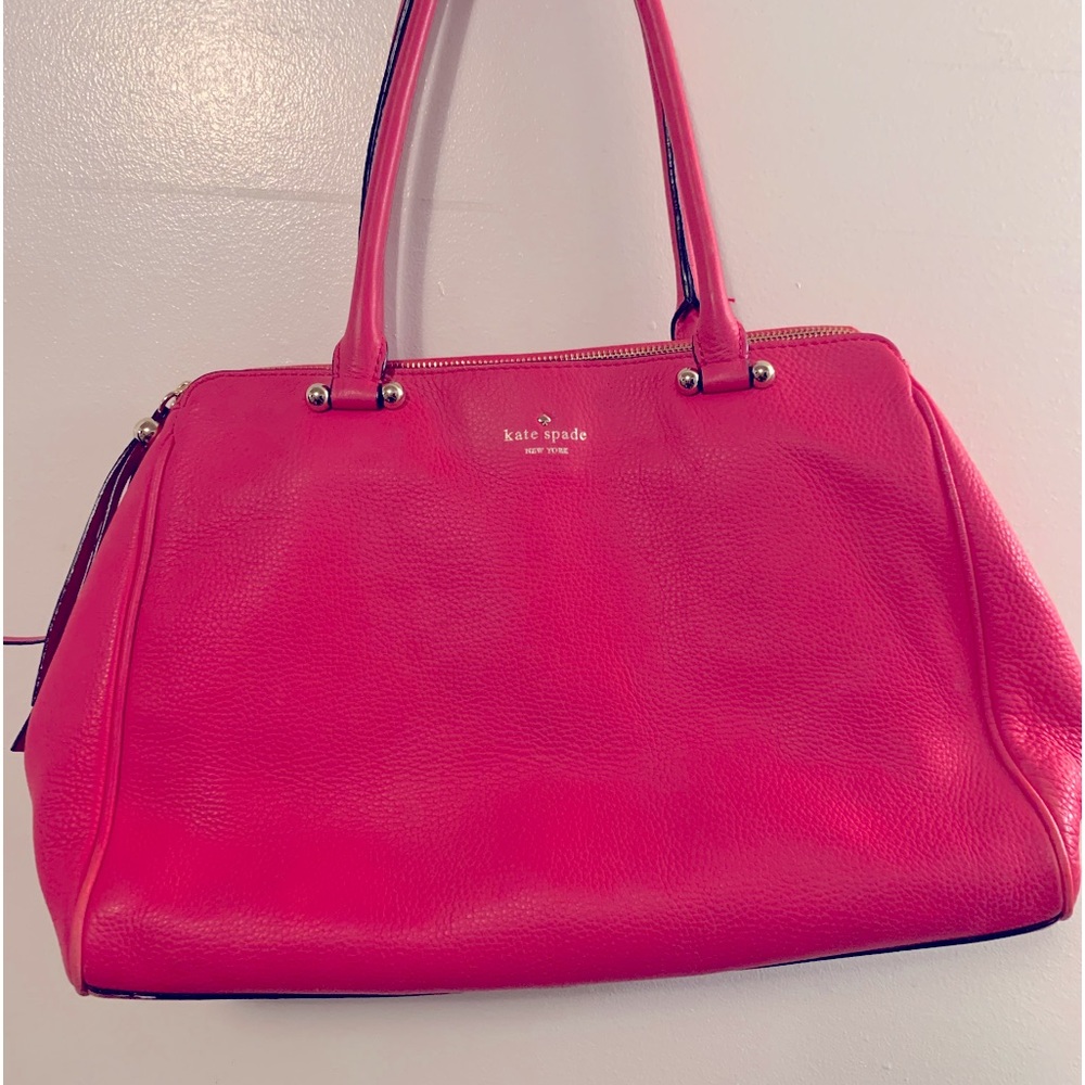 Pink Kate Spade Purse! Barbie core! Fun!